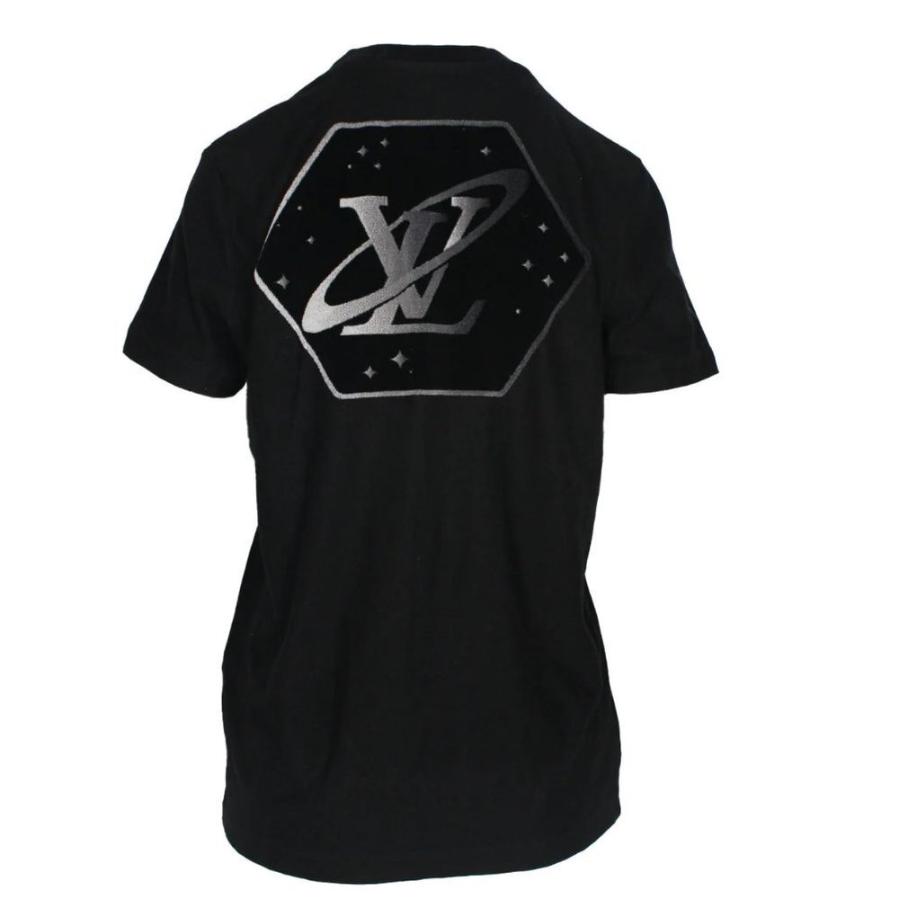 Louis Vuitton Jacquard Satellite Velour T-Shirt XS